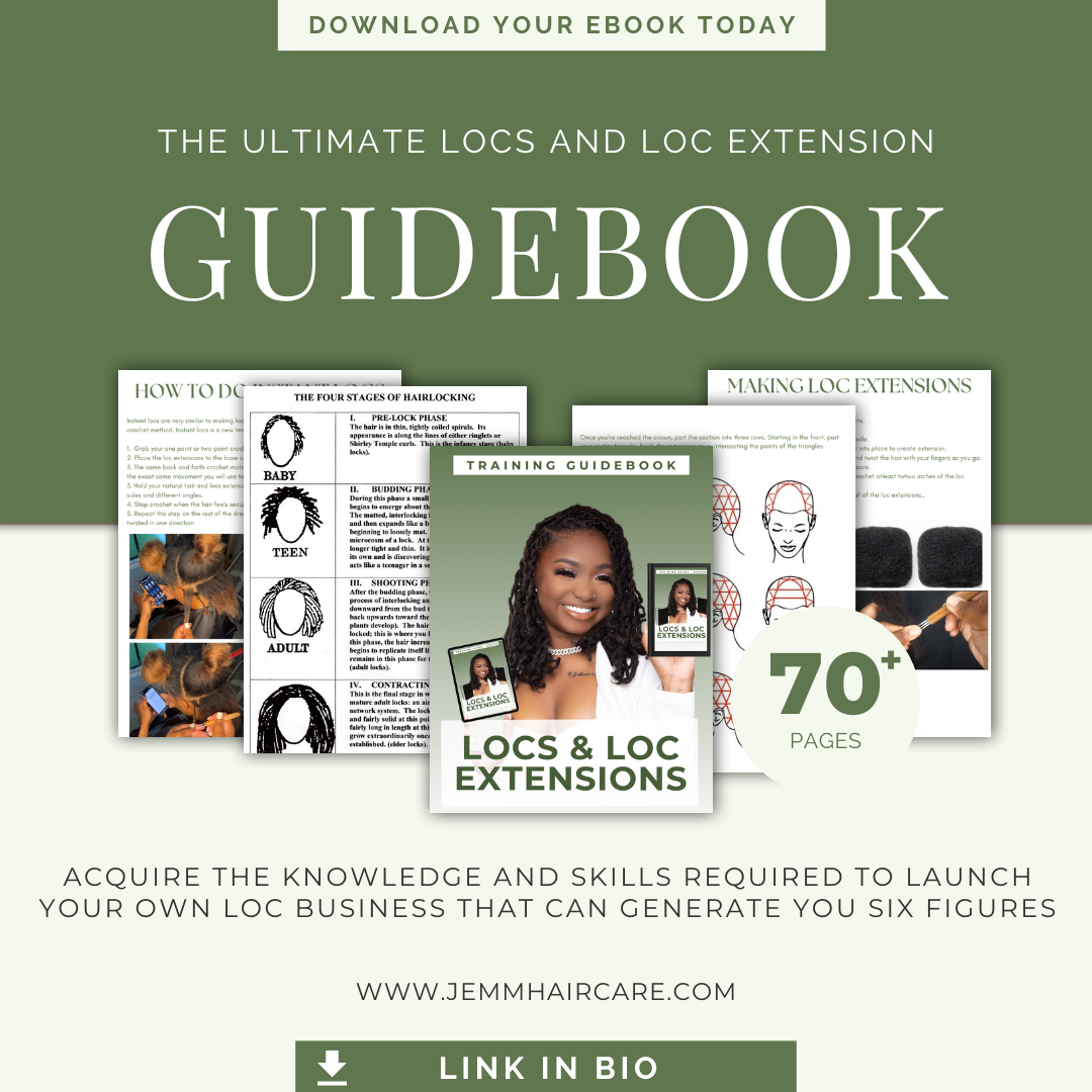 Locs and Loc Extension Guidebook + BONUS KIT