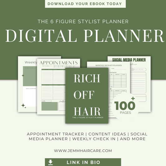 RICH OFF HAIR: 6 Figure Stylist Planner