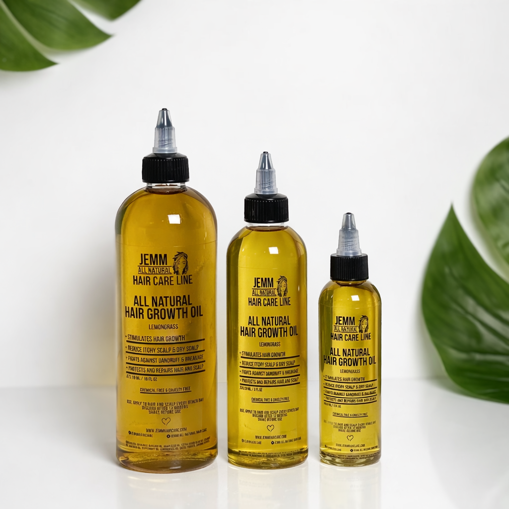 All Natural Hair Growth Oil’s