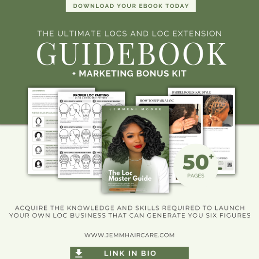 Locs and Loc Extension Guidebook + BONUS KIT