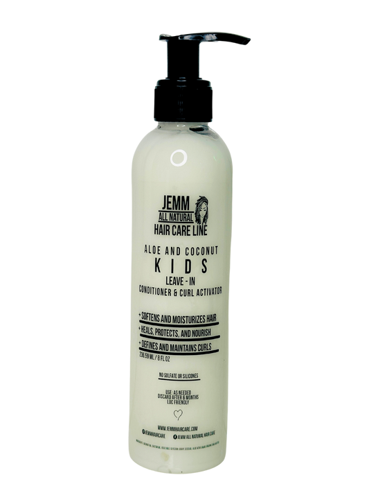 Aloe and Coconut Kids Leave in Deep Conditioner and Curl Activator